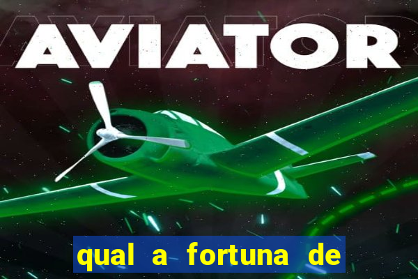 qual a fortuna de chico moedas